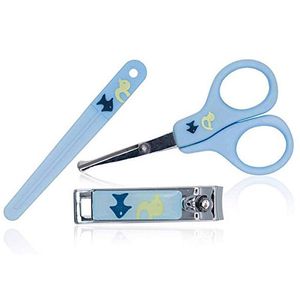 Set de manicura para bebé (tijera. alicate y lima)