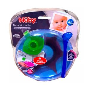 Plato térmico con ventosa y cuchara