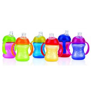 Vaso con manijas y boquilla de silicona 240 ml