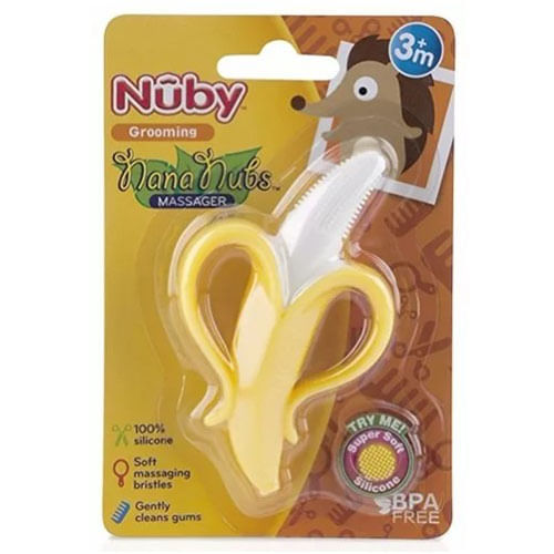 Mordillo banana 100% silicona