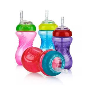 Vaso con sorbete antiderrame y tapa deslizante