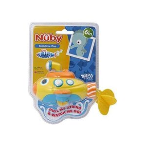 Submarino a cuerda para bañadera