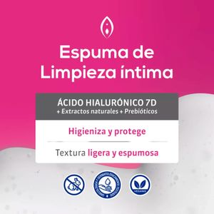 Intimy espuma de limpieza 240 ml