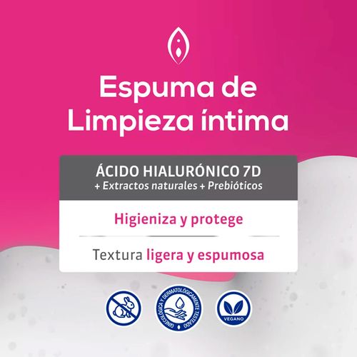 Intimy espuma de limpieza 240 ml