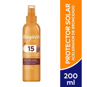 Acelerador de bronceado spray fps 15 200 gr