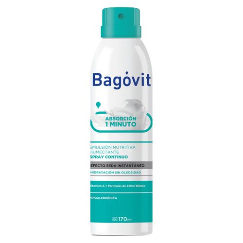 Emulsión spray continuo absorción 1 min 170 ml