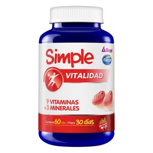 Suplemento dietario vitalidad (60 pastilla de goma)