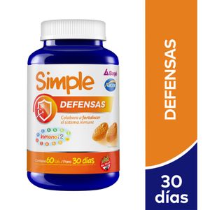 Suplemento dietario defensas (60 pastilla de goma)