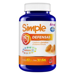 Suplemento dietario defensas (60 pastilla de goma)