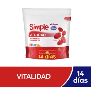 Suplemento dietario vitalidad (28 pastilla de goma)