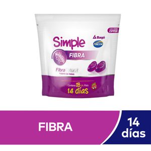 Suplemento dietario fibra (28 pastilla de goma)