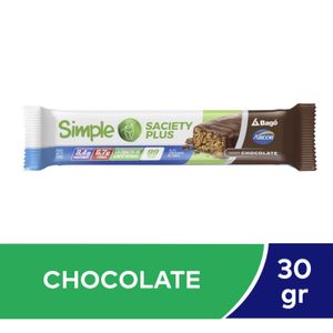 Suplementos dietarios saciety plus en barra sabor chocolate 30 gr (16 uds)
