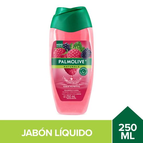 Gel de ducha naturals frambuesa y mora 250 ml