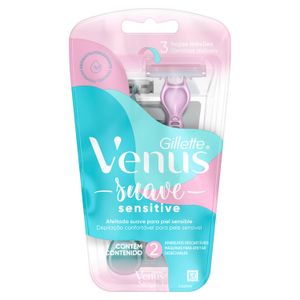 Máquinas de afeitar con skin elixir venus suave sensitive (2 unidades)