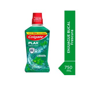 Enjuague bucal fresh mint zero 750 ml