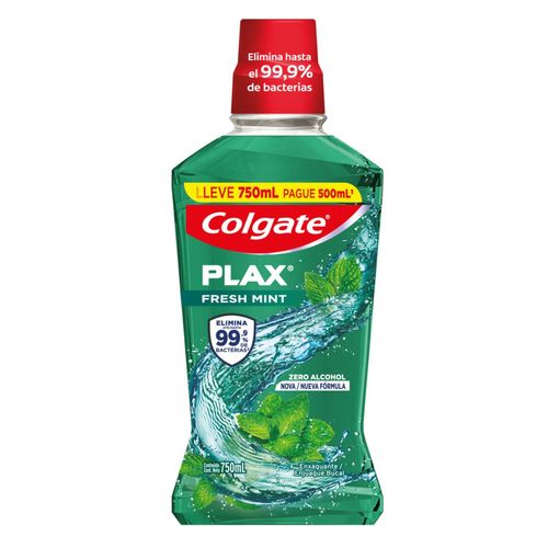 Enjuague bucal fresh mint zero 750 ml