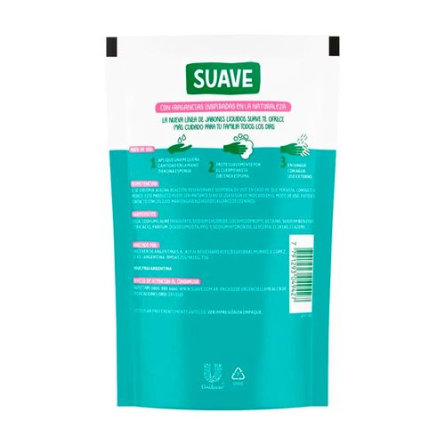 Jabón líquido pepino y aloe 220 ml