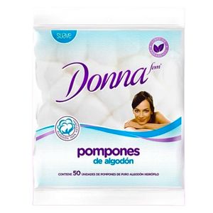 Pompones de algodón 50 unidades