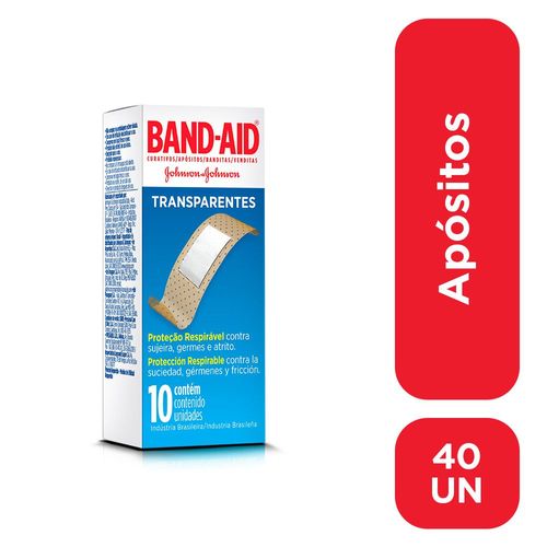 Apósitos adhesivos transparentes (10 unidades)