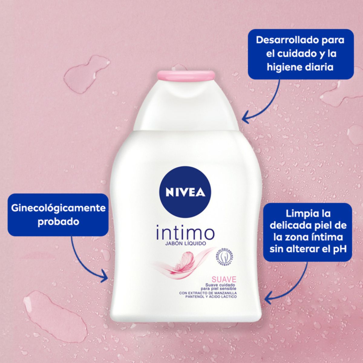 Jabón íntimo Delicate Comfort para todo tipo de piel 250 ml - Farmaonline