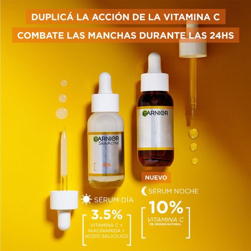 Combo serums vitamina c: serum de día + serum de noche
