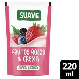 Jabon liquido frutos rojos crema 220 ml