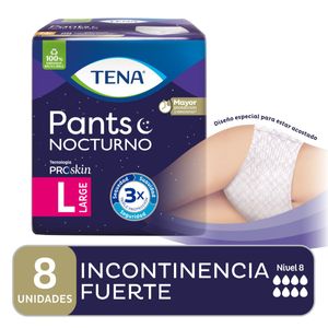Ropa interior pants nocturno L (8 unidades)