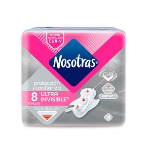 Toalla ultrainvisible rapisec curv (8 unidades)