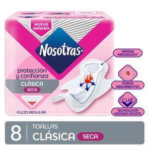 Toalla clásica seca curv (8 unidades)
