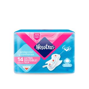 Toalla ultra invisible tela algodón curv (8 unidades)