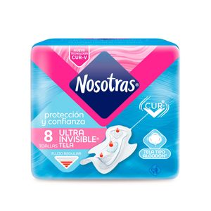 Toalla ultra invisible tela algodón curv (14 unidades)