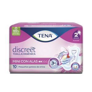 Toalla discreet Mini (10 unidades)