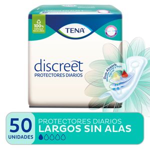Protector discreet largo sin alas (50 unidades)