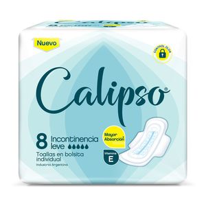 Toalla para incontinencia leve (8 unidades)