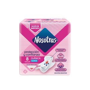 Toalla clásica suave curv (8 unidades)