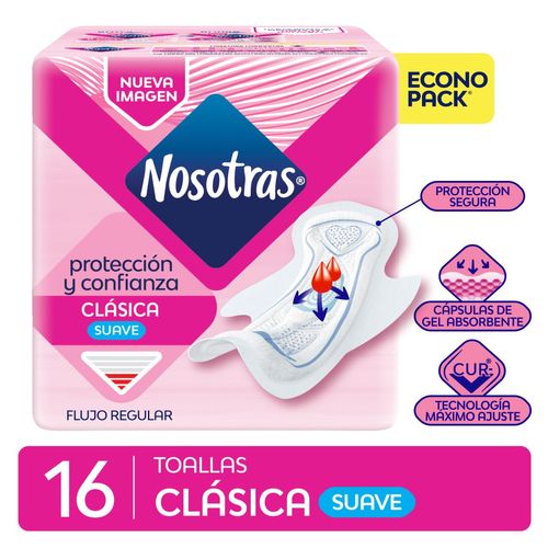 Toalla clásica suave curv (16 unidades)