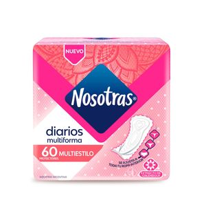 Protector diario multiestilo (60 unidades)