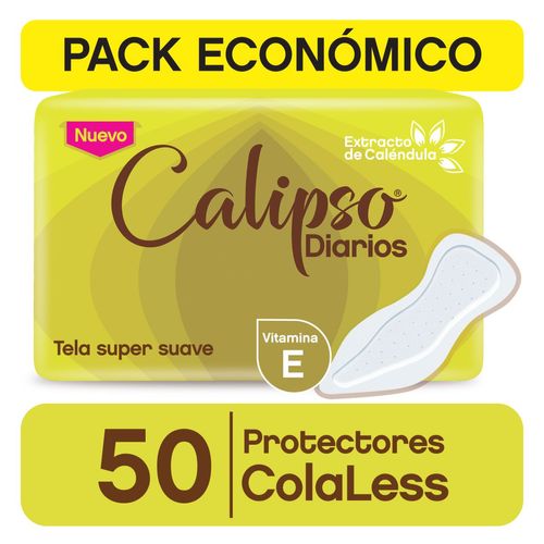 Protector diario cola less (50 unidades)