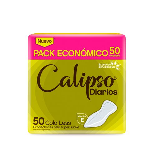 Protector diario cola less (50 unidades)