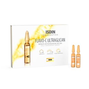 Isdinceutics flavo-c ultraglican (10 ampollas)