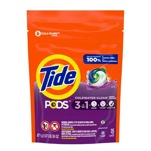 Detergente para la ropa pods free & gentle (16 lavados)