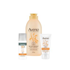 Combo Aveno Facial Completo Piel Sensible Seca