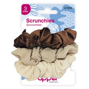 Colitas scrunchies (3 unidades)