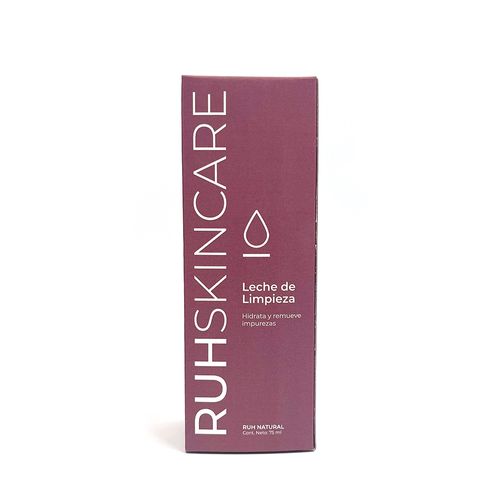 Leche de limpieza facial libre de parabenos 75 ml