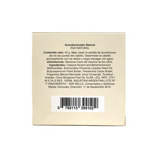 Acondicionador Sólido para todo tipo de pelo 45 gr