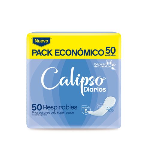 Protector diario respirable (50 unidades)