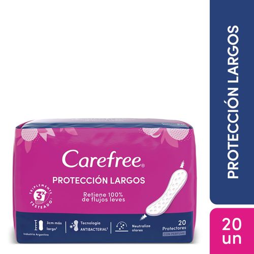 Protectores diarios Protección Largos (20 unidades)