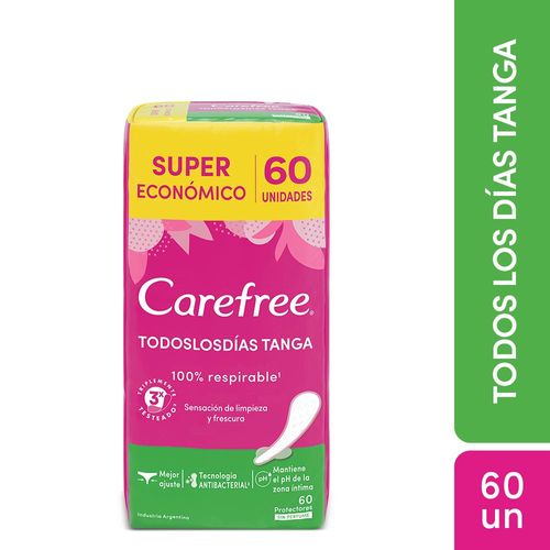 Protectores diarios Todos Los Días Tanga (60 unidades)