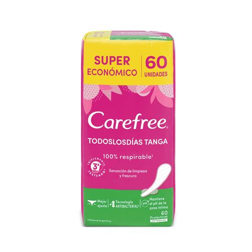 Protectores diarios Todos Los Días Tanga (60 unidades)