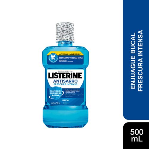 Enjuague bucal  antisarro Frescura Intensa 500 ml